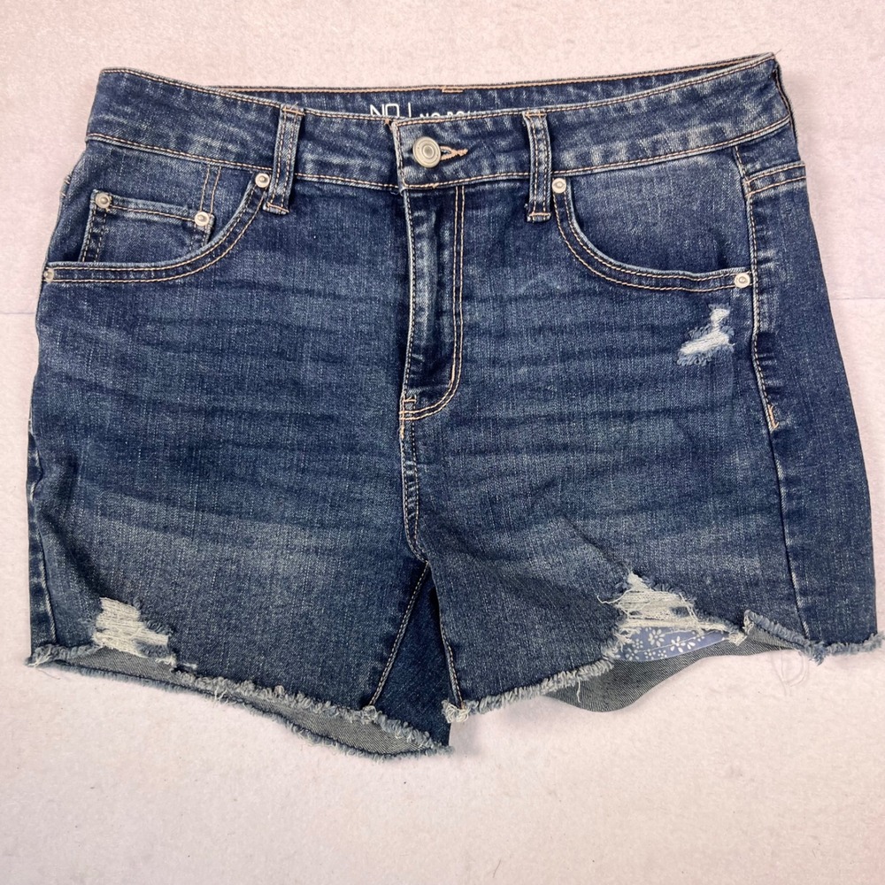 No Boundaries Jean Shorts Juniors 9 Blue Excellent